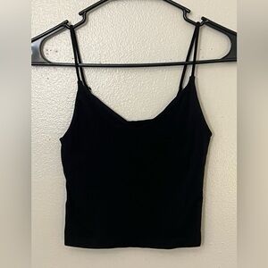 Anthropologie Black Camisole Top